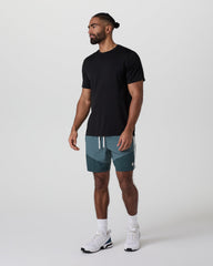 Kore Short X1 Lined Classic Fit 7" Light Deep Sea/Deep Sea/Salt | Vuori Discount