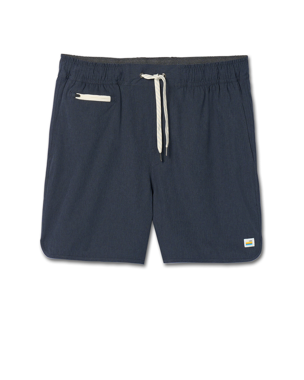 Banks Short 5" Navy Linen Texture Athletic Shorts | Vuori On sale