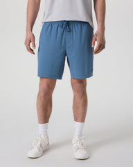 Kore Short Lined 7" Men's Pool Blue Tonal Athletic Shorts | Vuori For sale