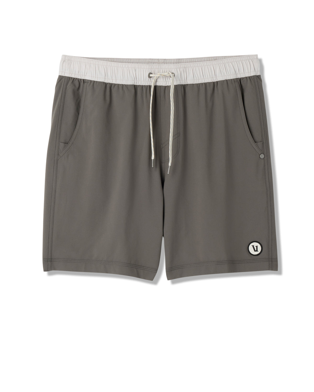 Kore Short Lined 7" Men's Warm Grey Athletic Shorts | Vuori Clothing