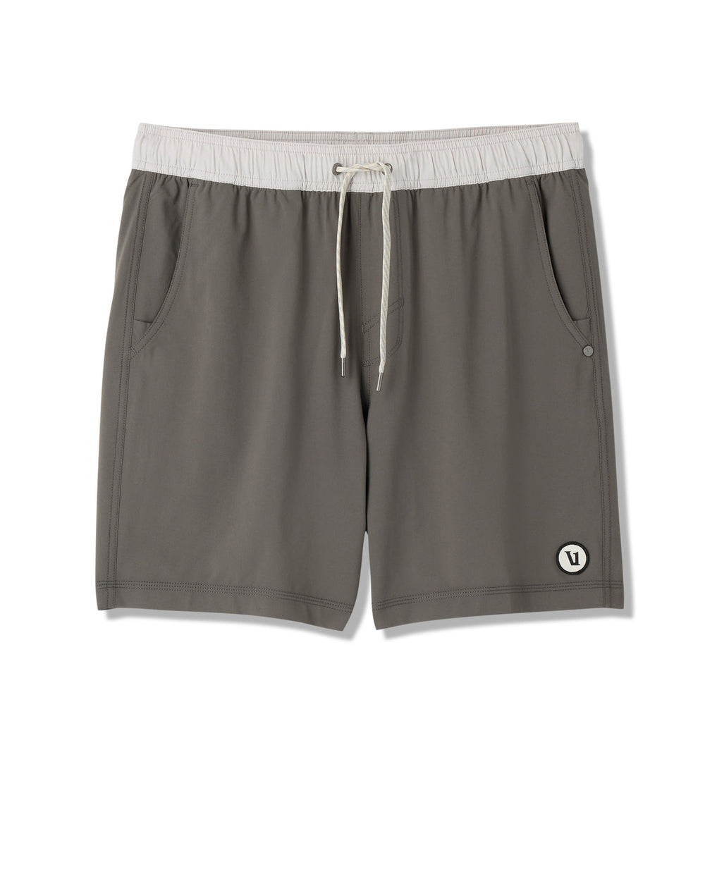 Kore Short Lined 7" Men's Warm Grey Athletic Shorts | Vuori Clothing