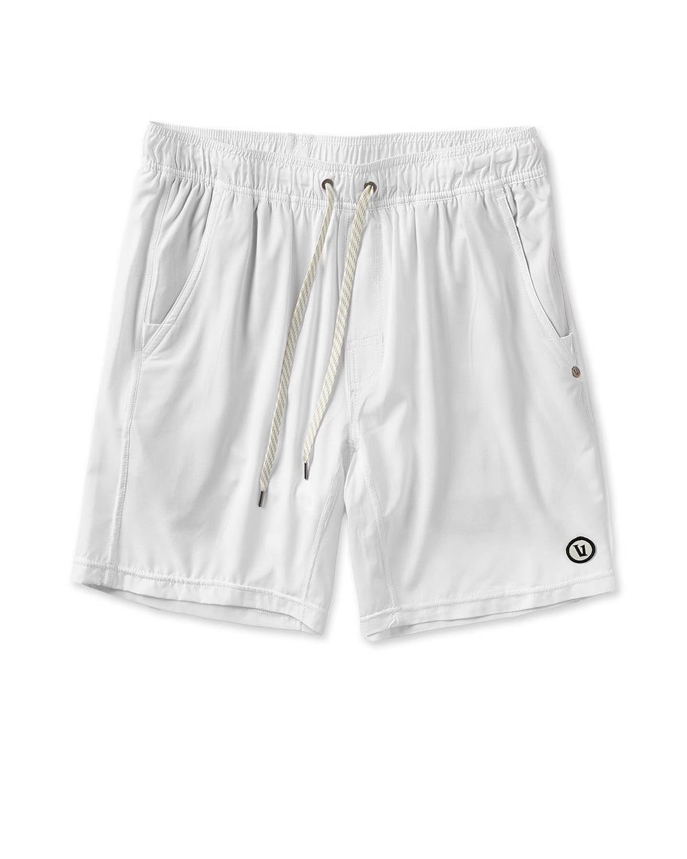 Kore Short Lined 7" Men's White Athletic Shorts | Vuori