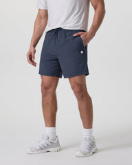 Crosscourt Short Men's Navy Tennis Shorts | Vuori On sale