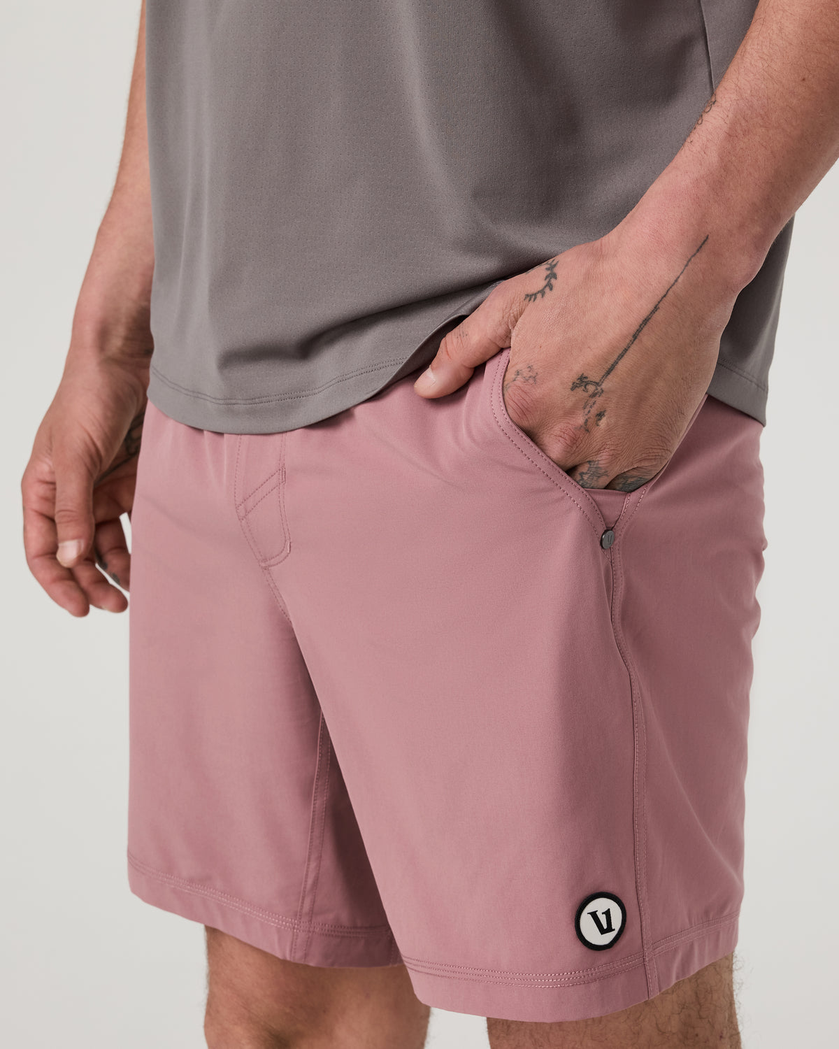Kore Short Lined 7" Men's Summer Red Athletic Shorts | Vuori Online