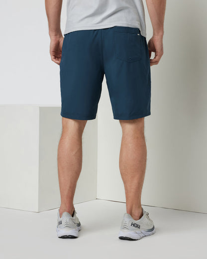Kore Short Lined 9" Men's Indigo 9" Inseam Athletic Shorts | Vuori Outlet