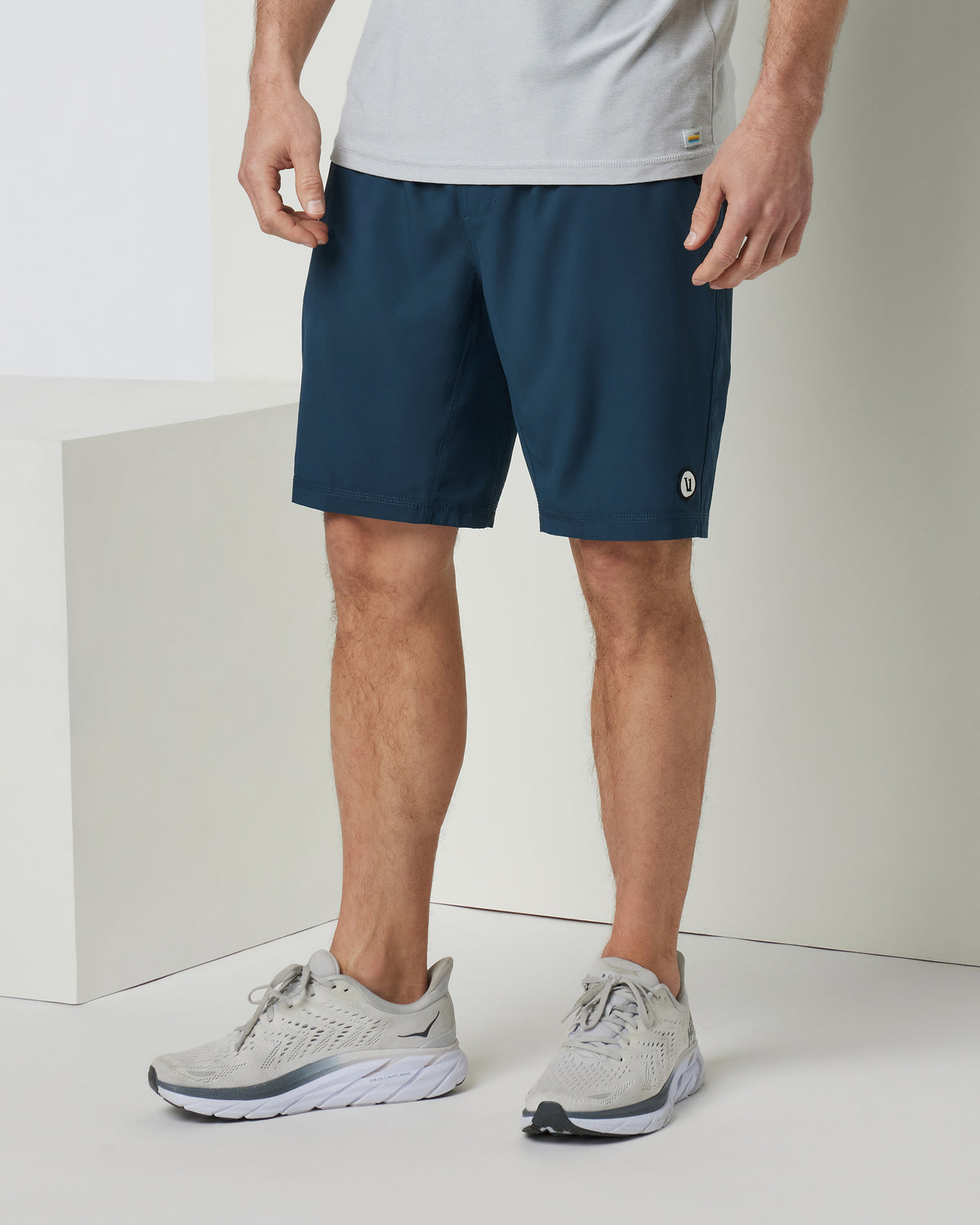 Kore Short Lined 9" Men's Indigo 9" Inseam Athletic Shorts | Vuori Outlet