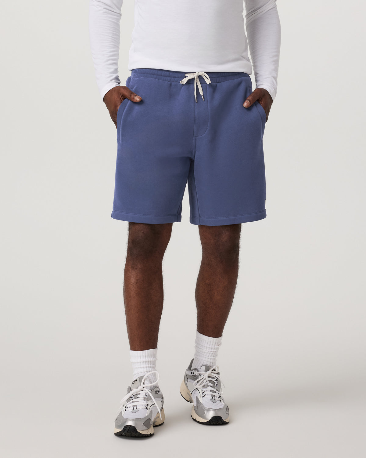Seaside Short 8" Men's French Blue Lounge Shorts | Vuori US