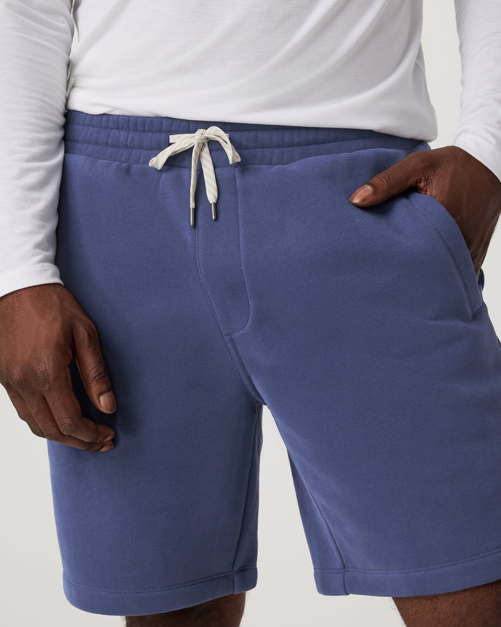 Seaside Short 8" Men's French Blue Lounge Shorts | Vuori US