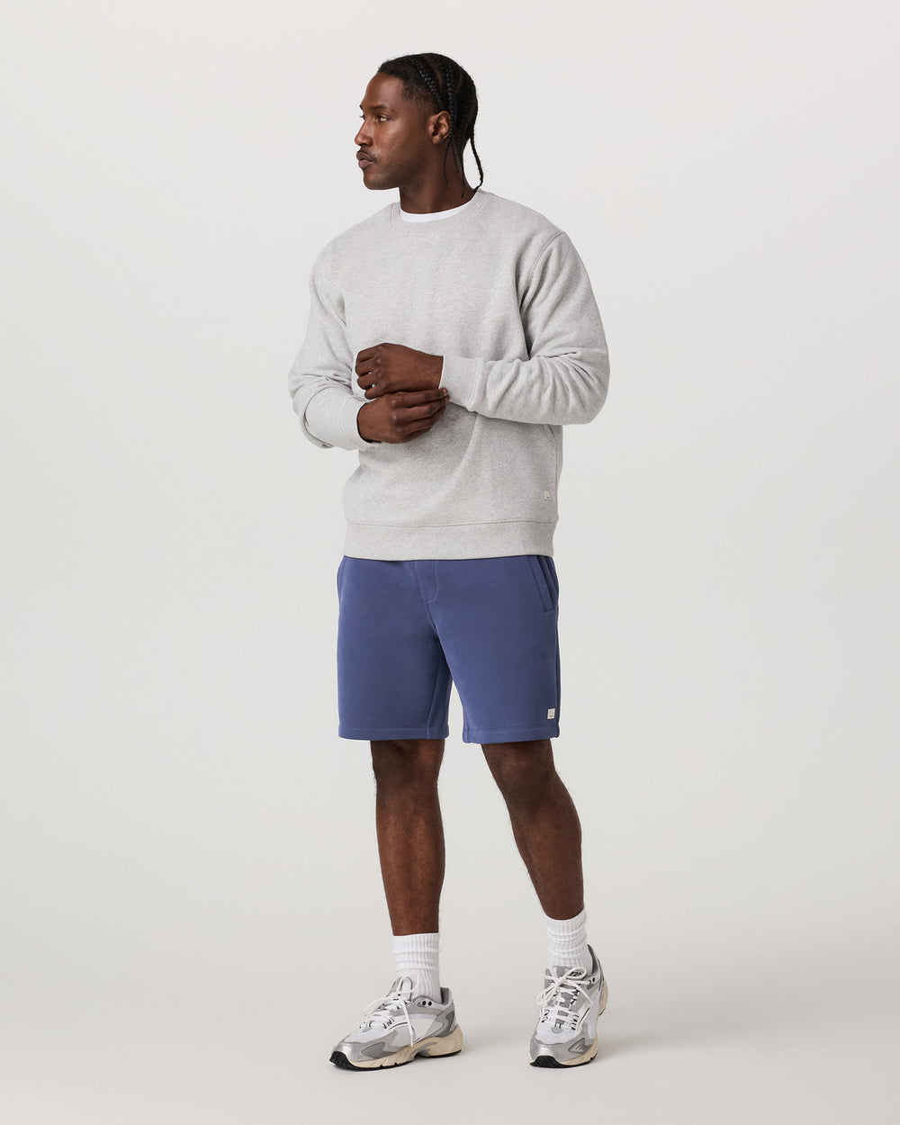 Seaside Short 8" Men's French Blue Lounge Shorts | Vuori US