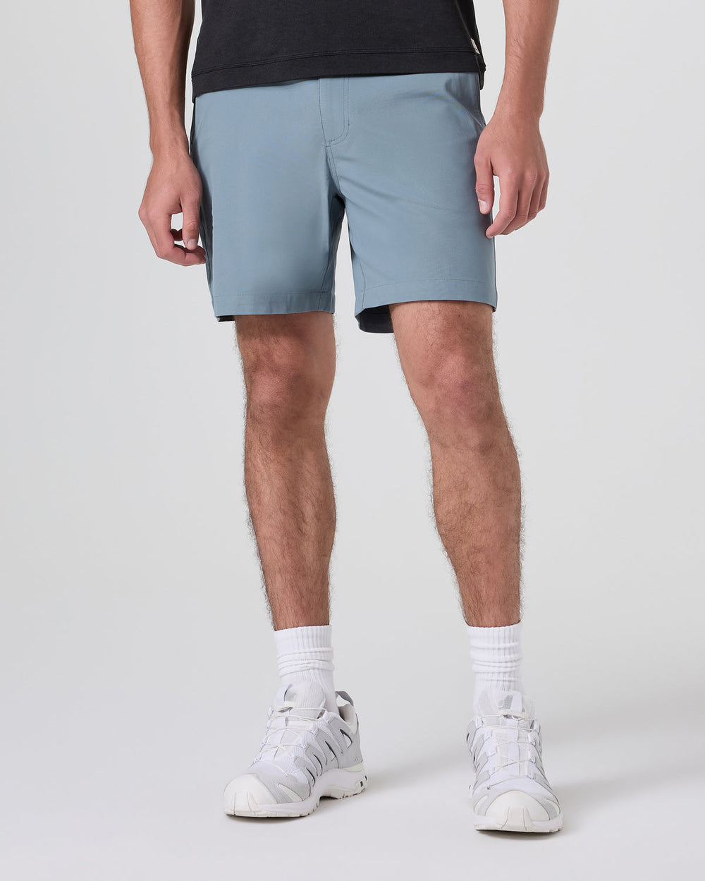 Meta Short Classic Fit 6" Dusty Blue Chino Shorts | Vuori Clothing