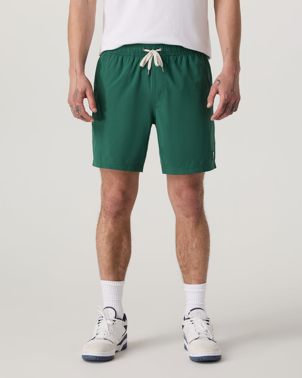 Kore Short Lined 7" Men's Viridian Athletic Fit Shorts | Vuori