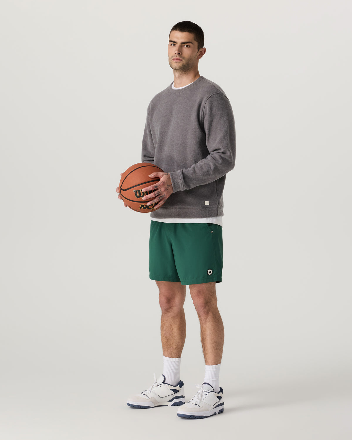 Kore Short Lined 7" Men's Viridian Athletic Fit Shorts | Vuori