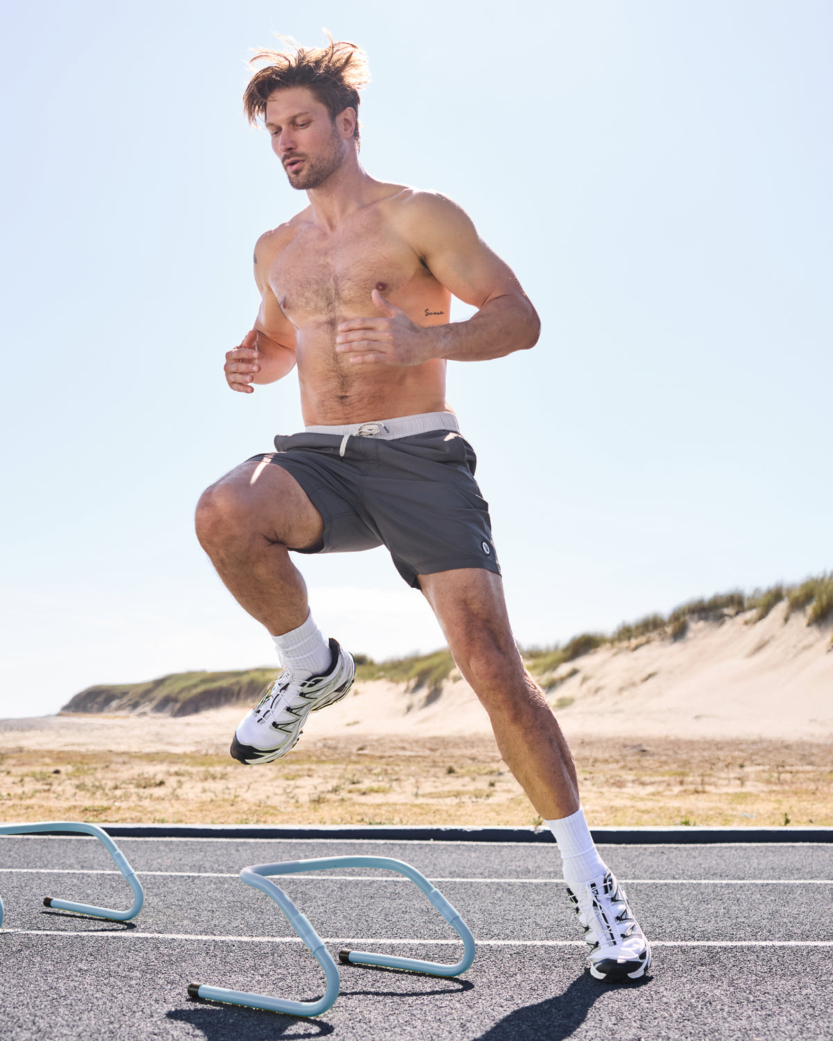 Kore Short Lined 9" Warm Grey Athletic Shorts | Vuori Discount