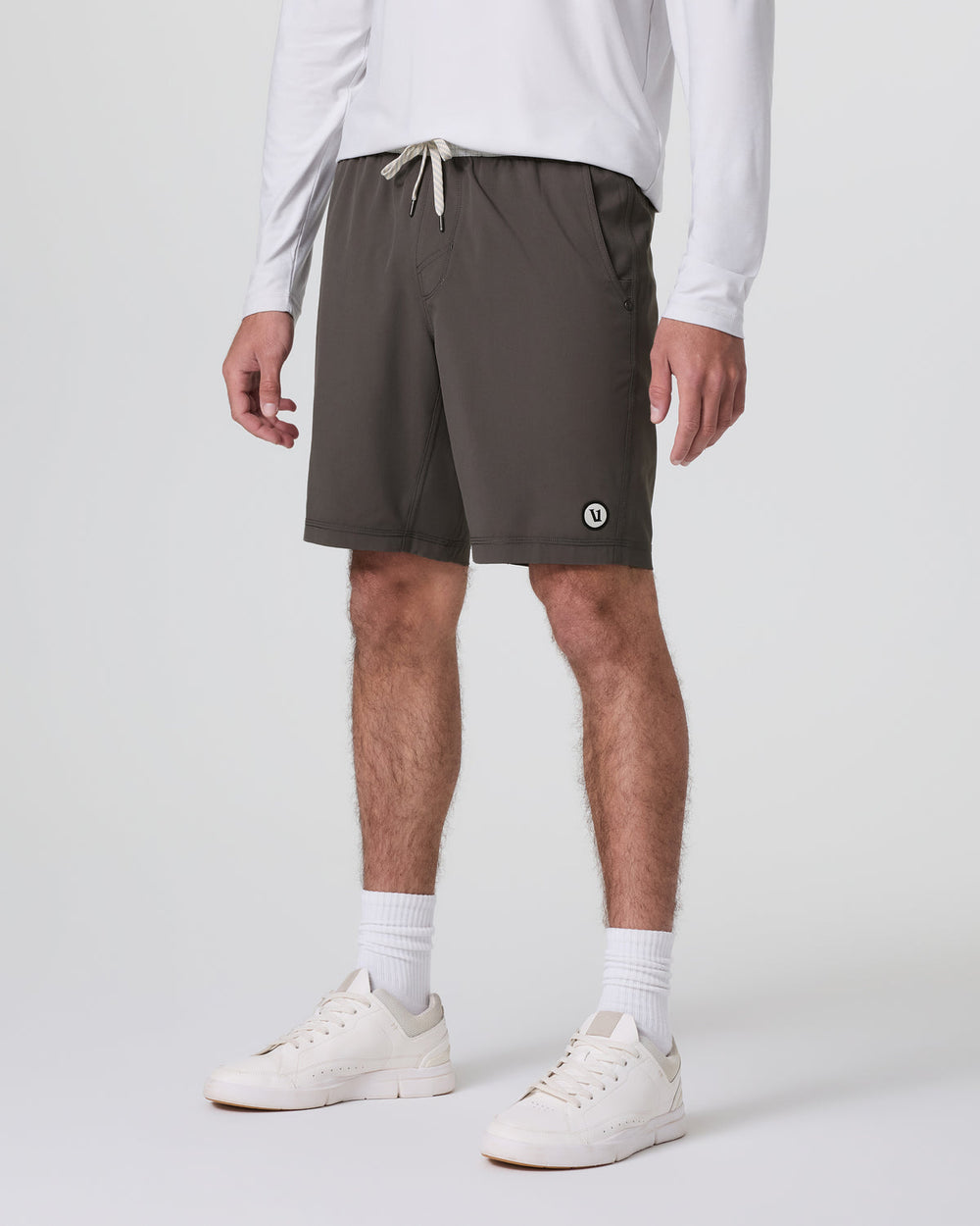 Kore Short Lined 9" Warm Grey Athletic Shorts | Vuori Discount