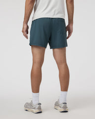 Kore Short Lined 5" Light Deep Sea Athletic Shorts | Vuori Sale