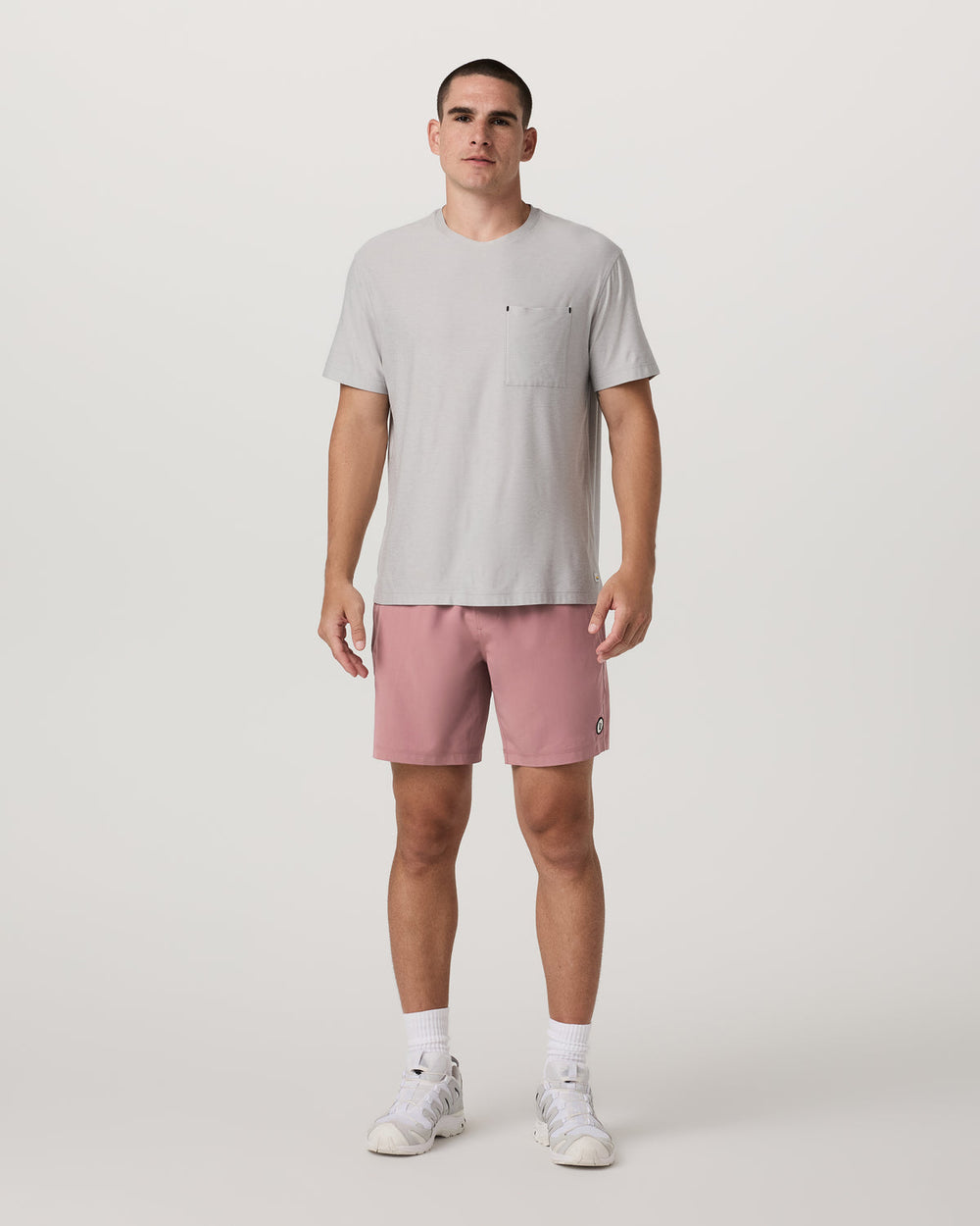 Kore Short Unlined 7" Men's Summer Red Athletic Fit Shorts | Vuori On sale