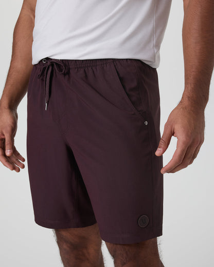 Kore Short Lined 9" Raisin Tonal Athletic Shorts | Vuori Outlet
