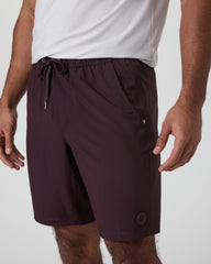 Kore Short Lined 9" Raisin Tonal Athletic Shorts | Vuori Outlet