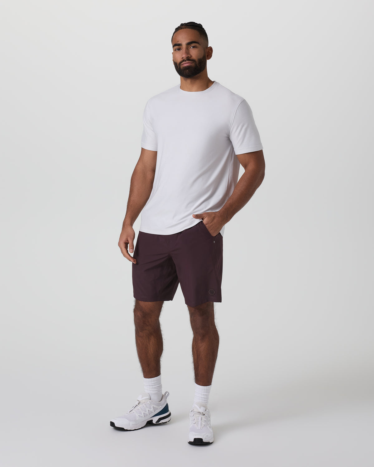 Kore Short Lined 9" Raisin Tonal Athletic Shorts | Vuori Outlet