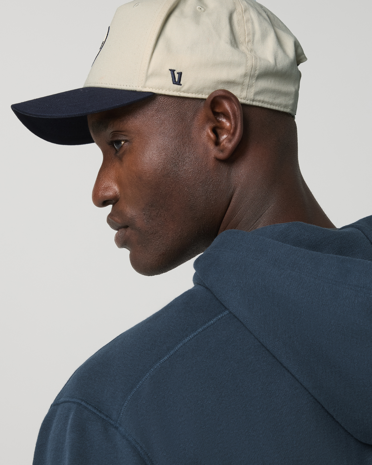 Cypress Vintage Hoodie Men's Ocean Blue Pullover Hoodie | Vuori