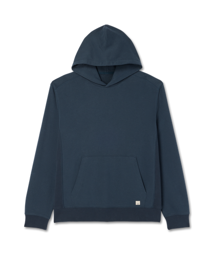 Cypress Vintage Hoodie Men's Ocean Blue Pullover Hoodie | Vuori