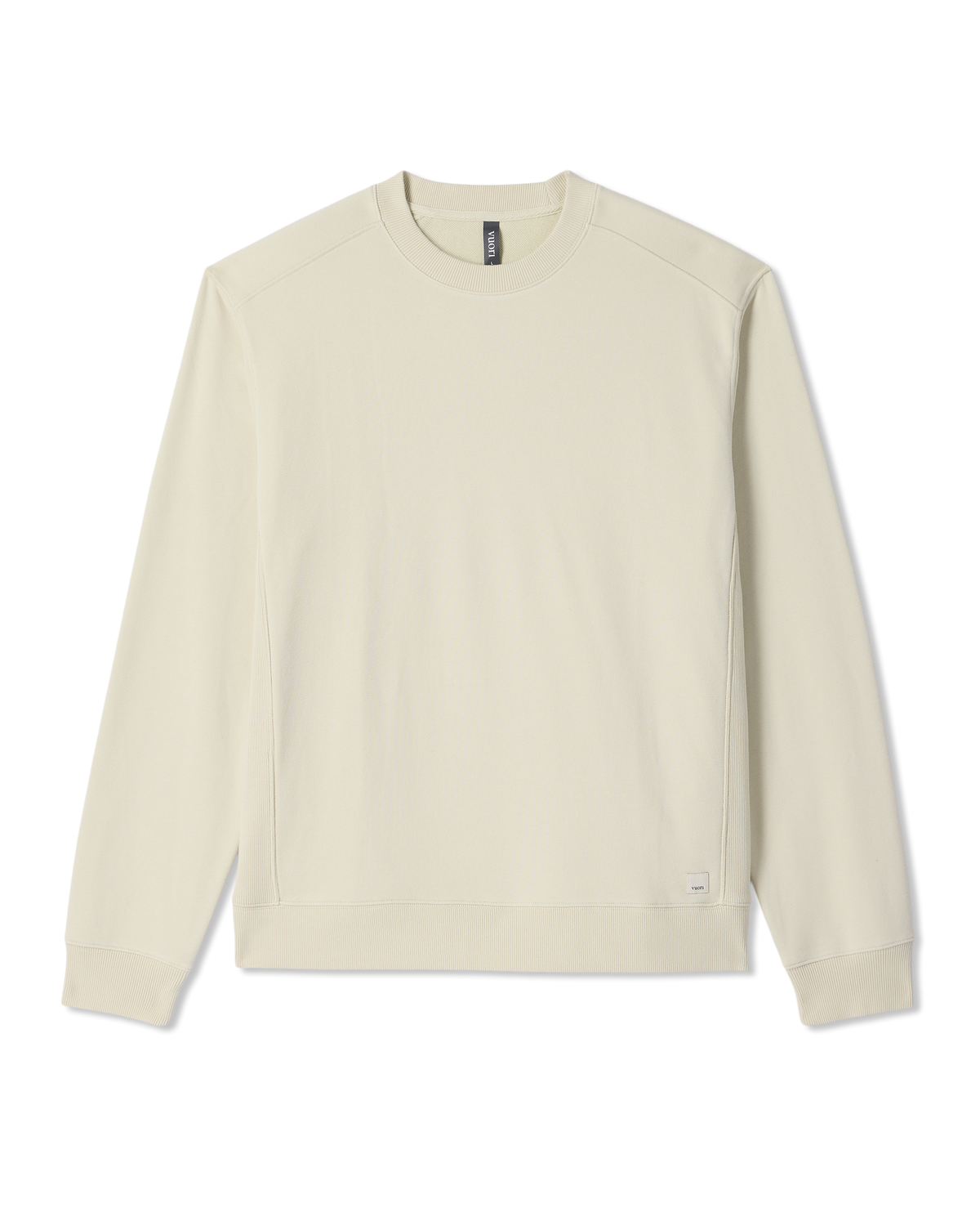 Cypress Vintage Crew Men's Sandalwood Fleece Pullover | Vuori On sale