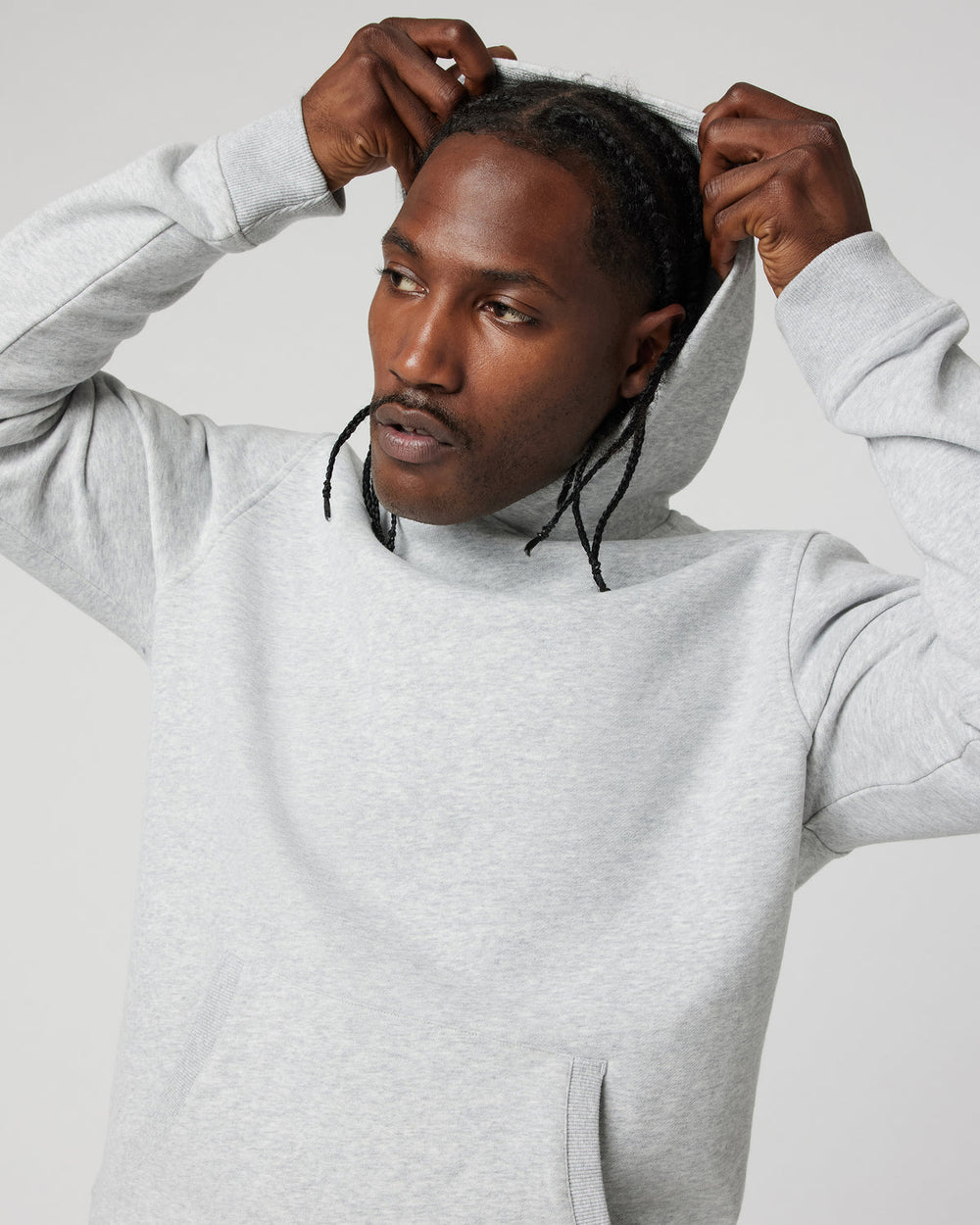 Seaside Pullover Hoodie Light Heather Grey | Vuori For sale