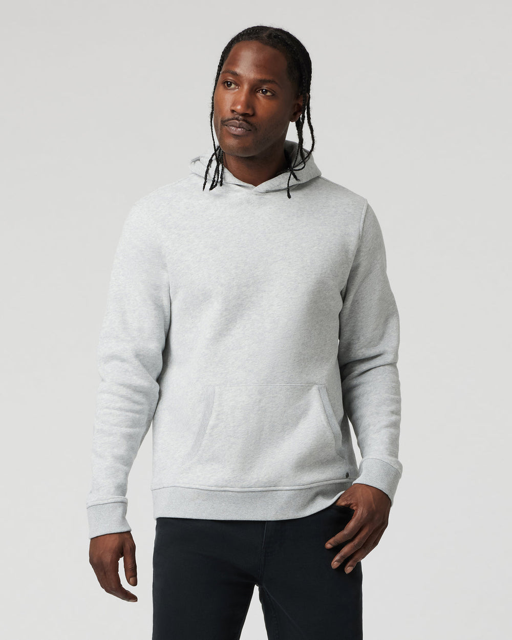 Seaside Pullover Hoodie Light Heather Grey | Vuori For sale