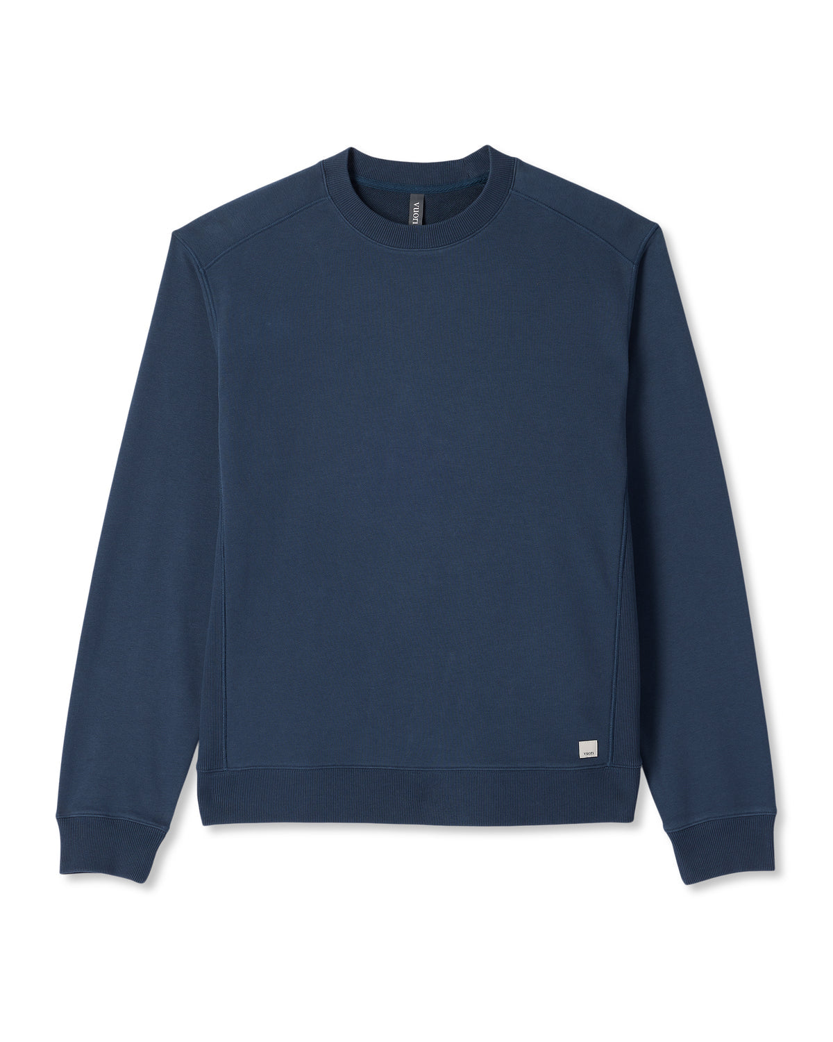Cypress Vintage Crew Men's Ocean Blue Fleece Pullover | Vuori Online