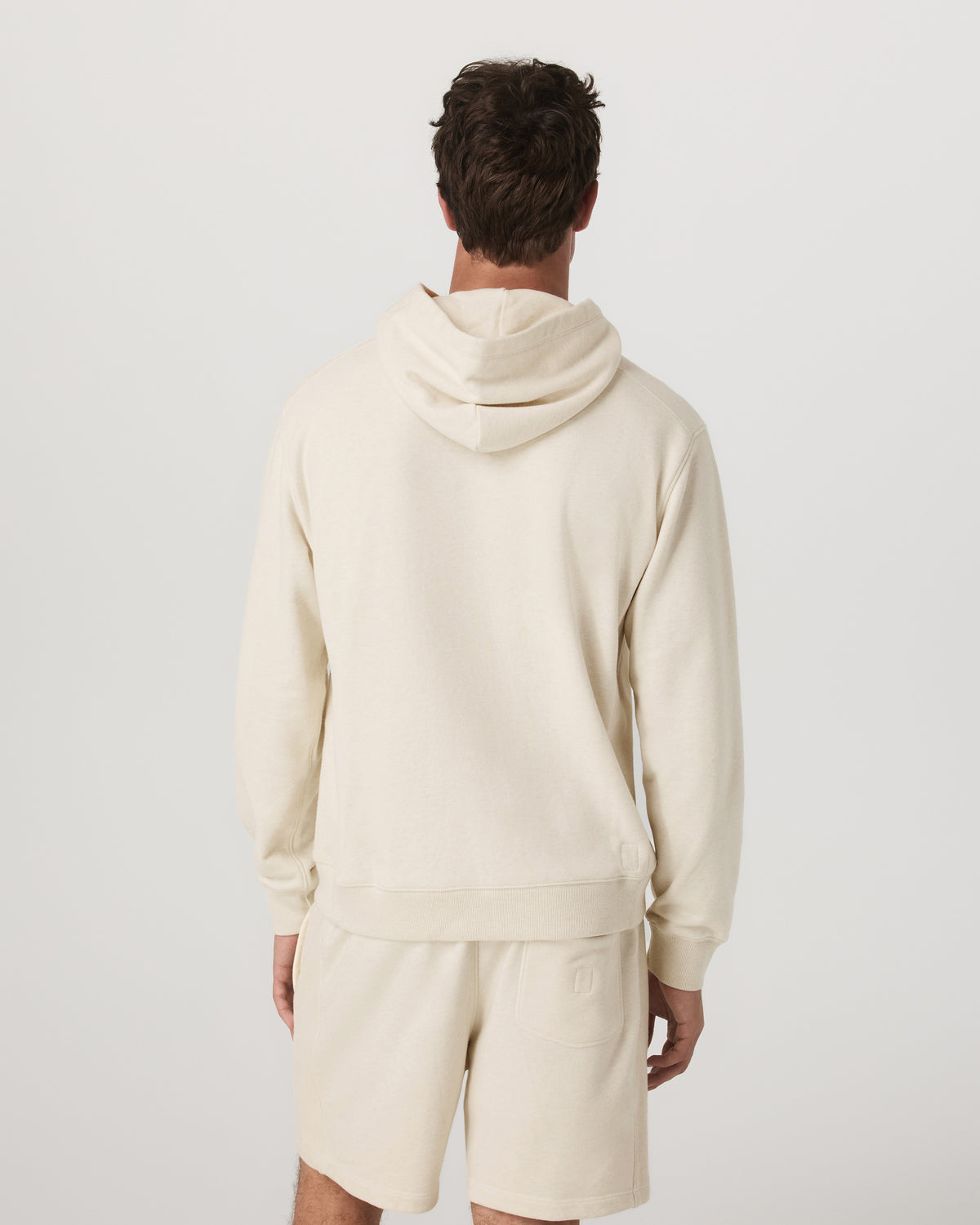Cypress Vintage Hoodie Men's Buttermilk Heather Hoodie | Vuori US