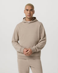 Seaside Pullover Hoodie Men's Acorn Heather Hoodie | Vuori Clothing