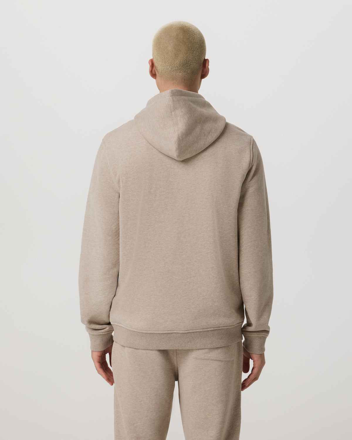 Seaside Pullover Hoodie Men's Acorn Heather Hoodie | Vuori Clothing