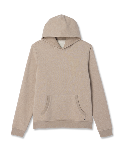 Seaside Pullover Hoodie Men's Acorn Heather Hoodie | Vuori Clothing