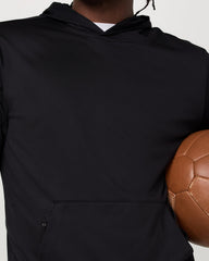 Sunday Hoodie 2.0 Men's Black Athletic Fit Hoodie | Vuori