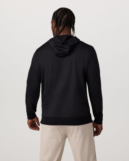 Sunday Hoodie 2.0 Men's Black Athletic Fit Hoodie | Vuori