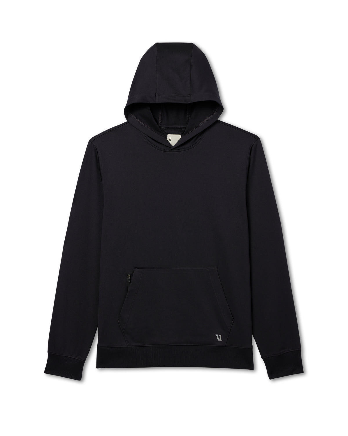 Sunday Hoodie 2.0 Men's Black Athletic Fit Hoodie | Vuori
