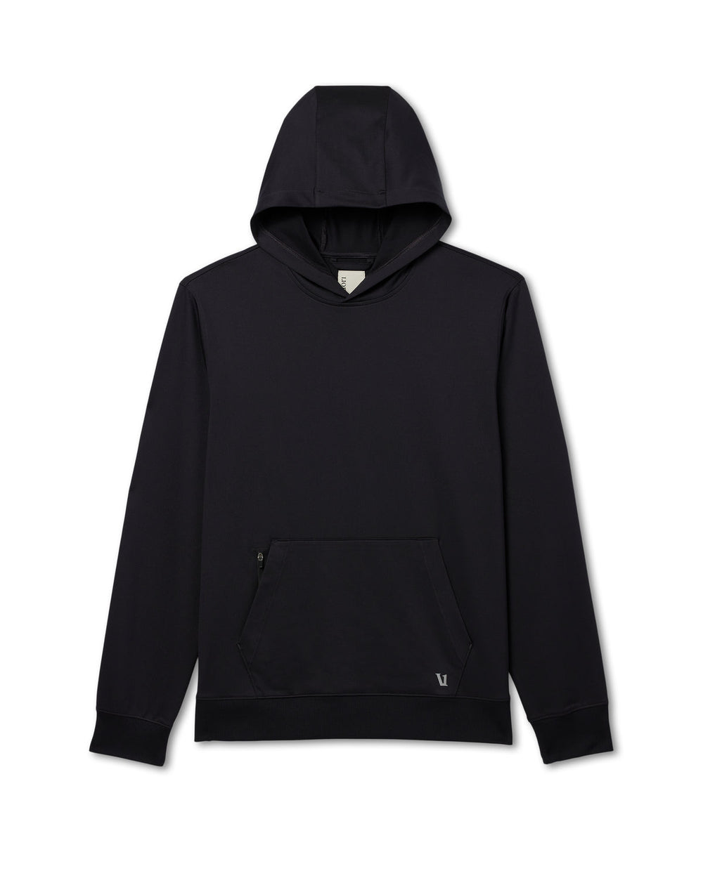 Sunday Hoodie 2.0 Men's Black Athletic Fit Hoodie | Vuori