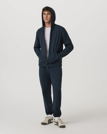 Coronado Full Zip Hoodie 2.0 Men's Midnight Heather Jacket | Vuori Discount