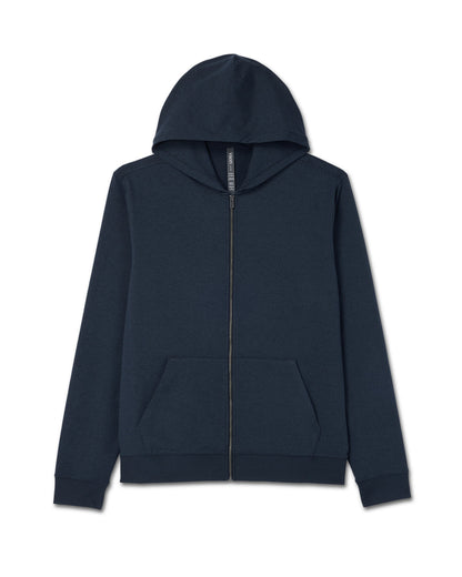 Coronado Full Zip Hoodie 2.0 Men's Midnight Heather Jacket | Vuori Discount