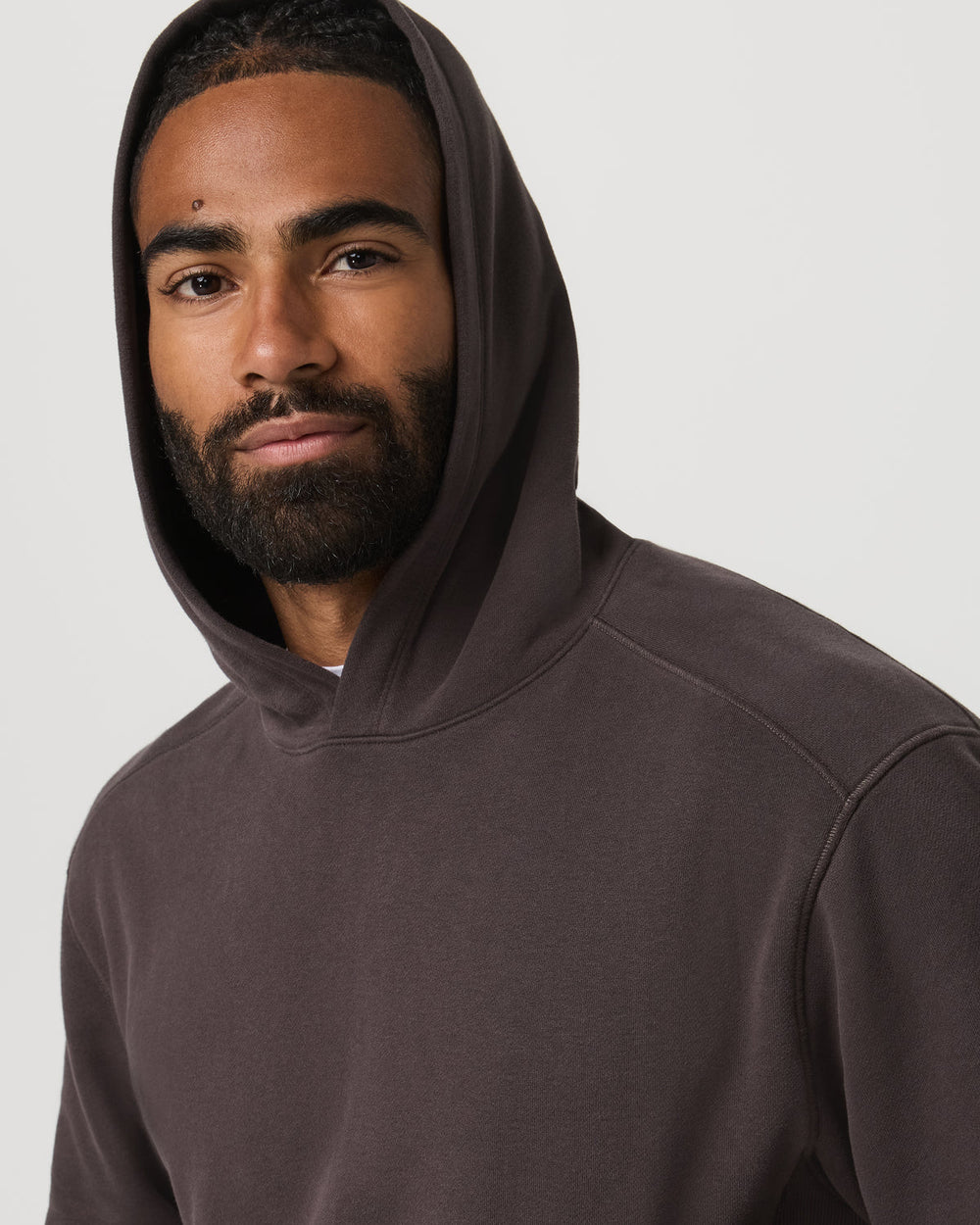Cypress Vintage Hoodie Men's Soot Pullover Hoodie | Vuori On sale