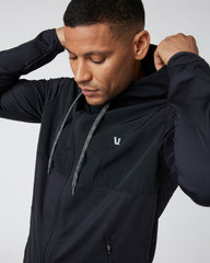 Sunday Element Jacket Men’s Black Running Jacket | Vuori
