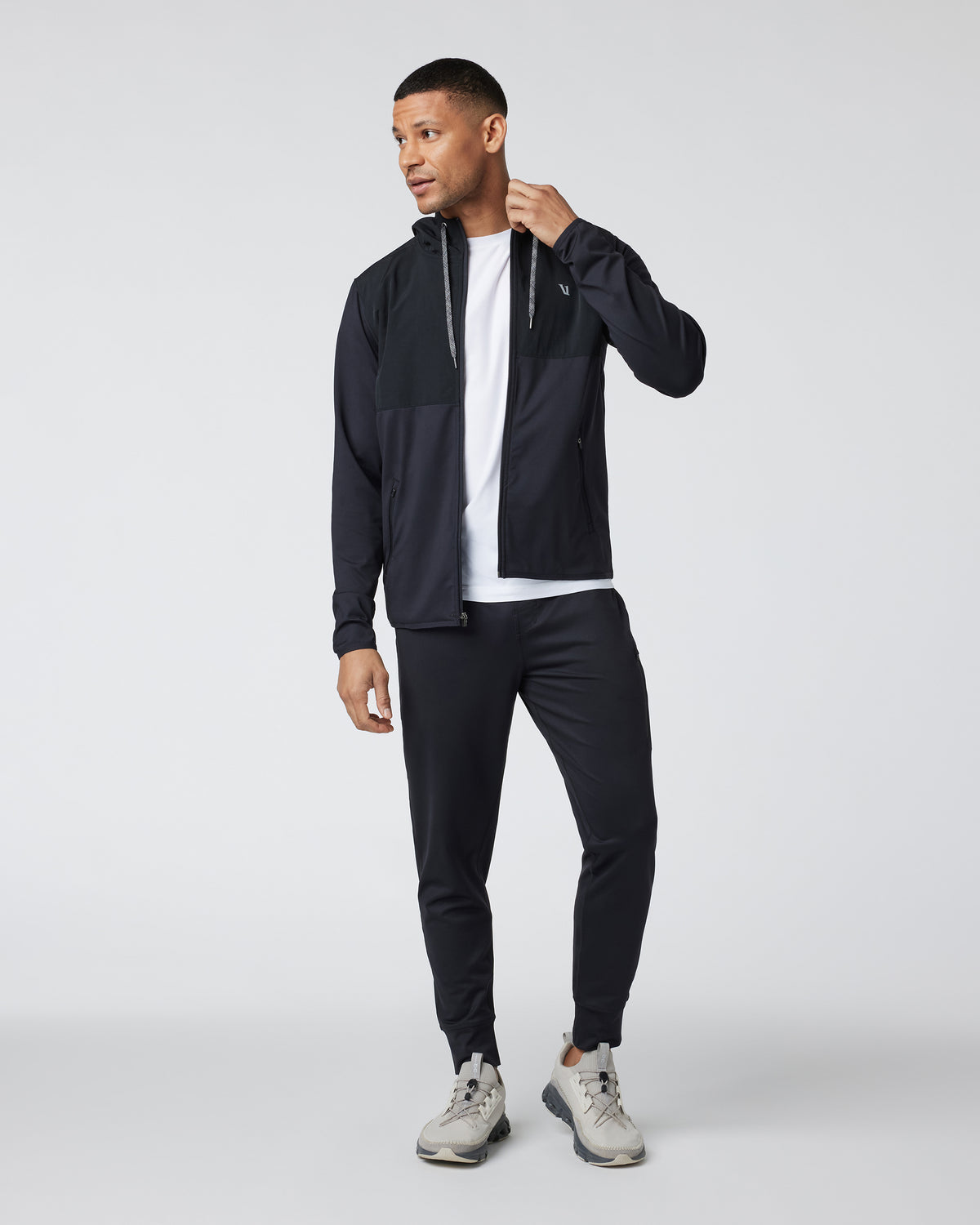 Sunday Element Jacket Men’s Black Running Jacket | Vuori
