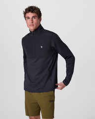 Sunday Element Half Zip Black | Vuori Discount