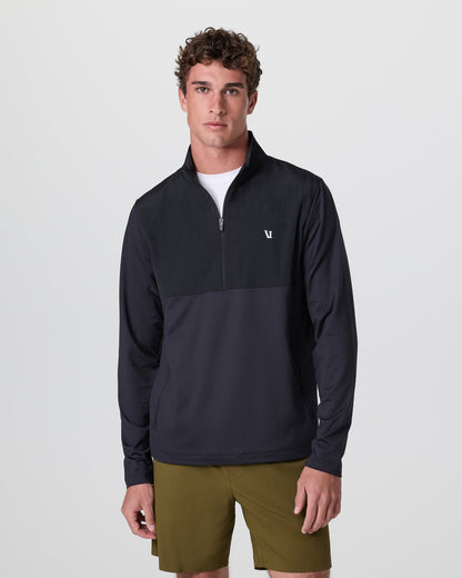 Sunday Element Half Zip Black | Vuori Discount