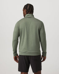 Coronado Half Zip Men's Light Oregano Heather Pullover | Vuori On sale