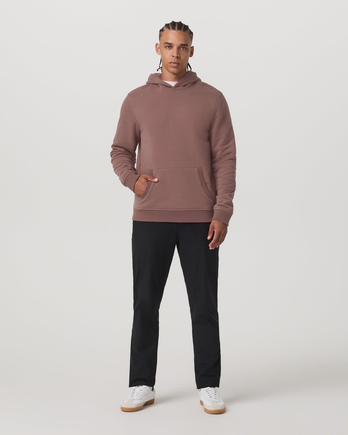 Seaside Pullover Hoodie Men's Sable Heavyweight Hoodie | Vuori For sale