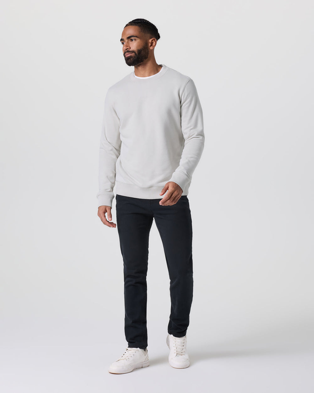 Cypress Logo Crew Salt | Vuori