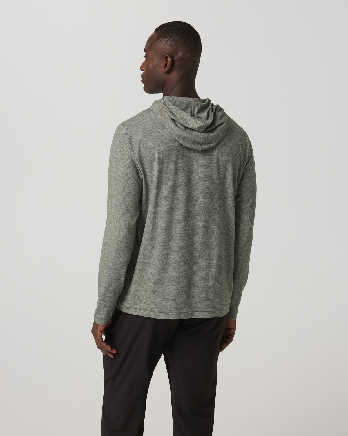 Long Sleeve Everyday Fitness Hoodie River Rock Heather | Vuori Discount