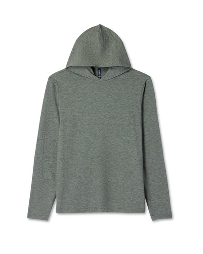 Long Sleeve Everyday Fitness Hoodie River Rock Heather | Vuori Discount
