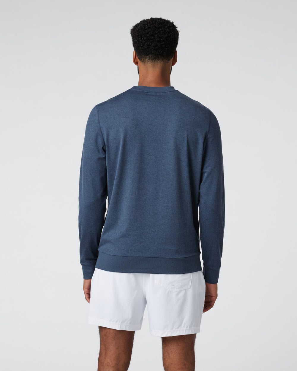 Ponto Performance Crew Azure Heather | Vuori Sale